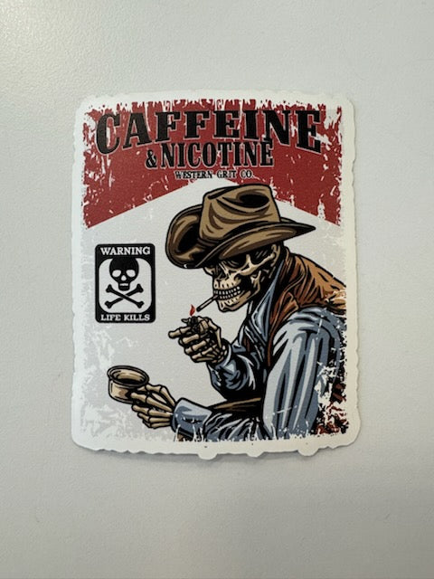 Sticker - Caffeine & Nicotine