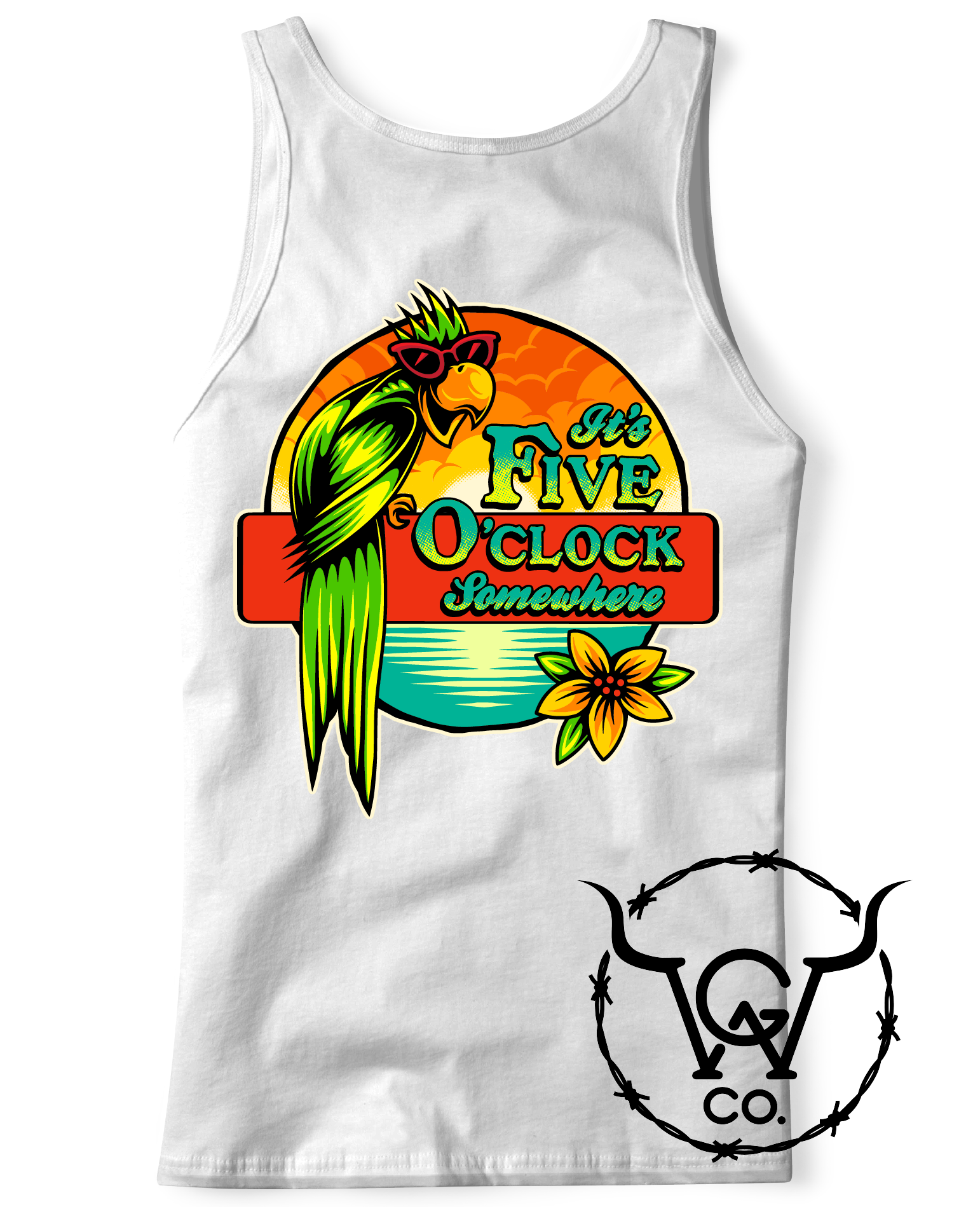 Tank Top - It's 5 O'clock somewhere