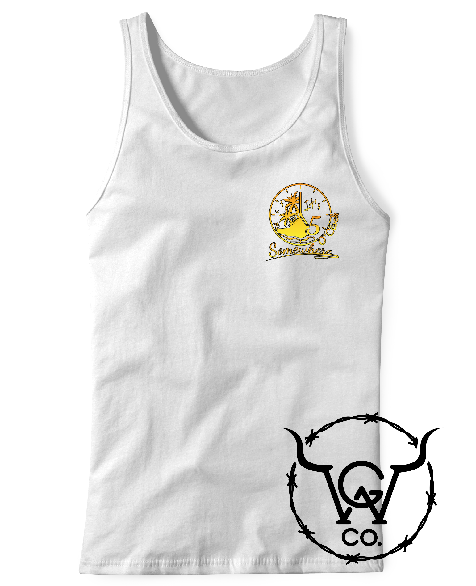 Tank Top - It's 5 O'clock somewhere